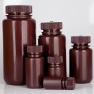 Wide-mouth plastic bottles,brown,PP/HDPE,Sterilized